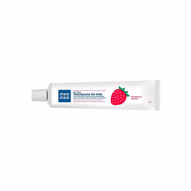 Fluoride-Free Mild Toddler Toothpaste (Strawberry Flavour)-Strawberry-1