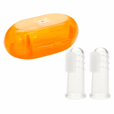 Unique Tooth &amp; Gum Cleaning Finger Brush (Pack of 2)-BR041