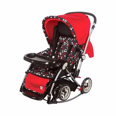 Premium Baby Pram with Rocker Function-BR061