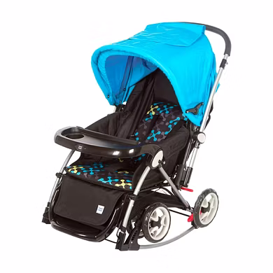 Premium Baby Pram with Rocker Function-1