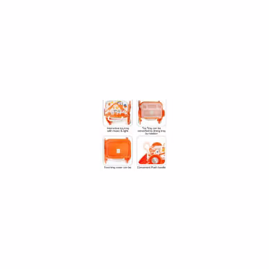 Baby Musical Activity Walker  Orange-2