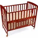 Baby Wooden Cot C-50  Cherry Red-BR105-sm