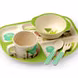 Bamboo Cutlery Set  Green-BR132-sm