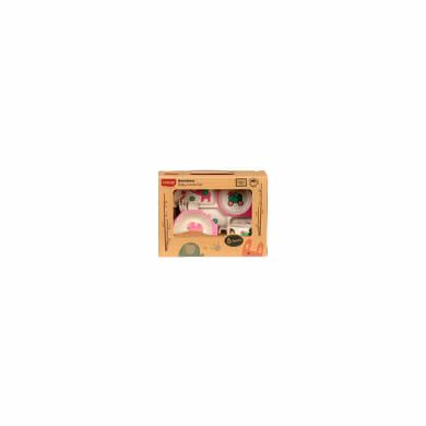 Bamboo Cutlery Set  Pink-1