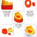 Baby Potty Training seat  Orange &amp; yellow-2-sm