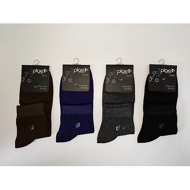 Multi Colored Cotton Socks PL1001 Set of 5 colors-1