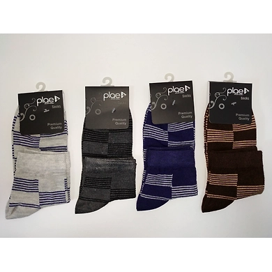 Multi Colored Cotton Socks PL1002 Set of 5 colors-1