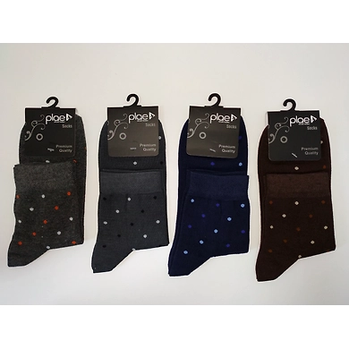 Multi Colored Cotton Socks PL1011 Set of 5 colors-1