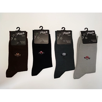 Multi Colored Cotton Socks PL1021 Set of 5 colors-2