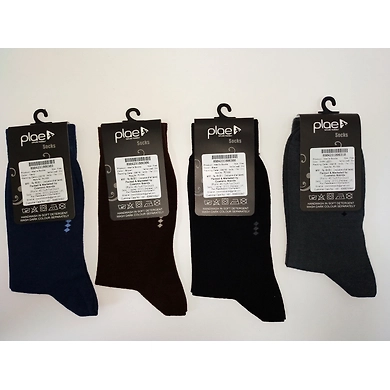 Multi Colored Cotton Socks PL1020 Set of 5 colors-2