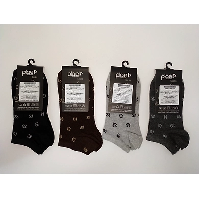 Multi Colored Cotton Socks PL1010 Set of 5 colors-2