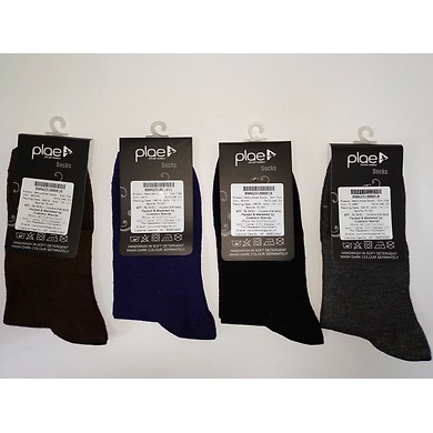 Multi Colored Cotton Socks PL1001 Set of 5 colors-2