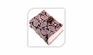 Printed Travel Journal With Lock