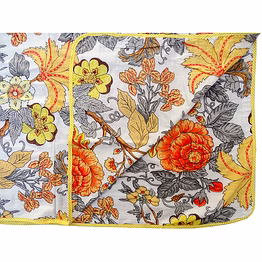 multicolor floral pattern ac blanket (dohar) online made of falalen 100% cotton