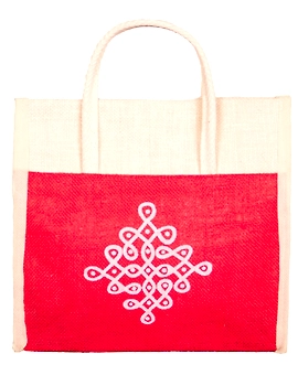 RED JUTE LUNCH BAG: MSL01-MSL01-sm