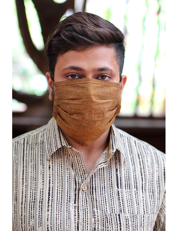 MG COTTON THREE PLEAT MASK-Dori-Double-1