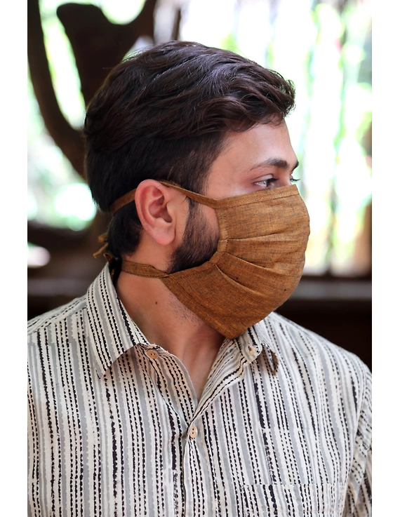 MG COTTON THREE PLEAT MASK-Dori-Double-2