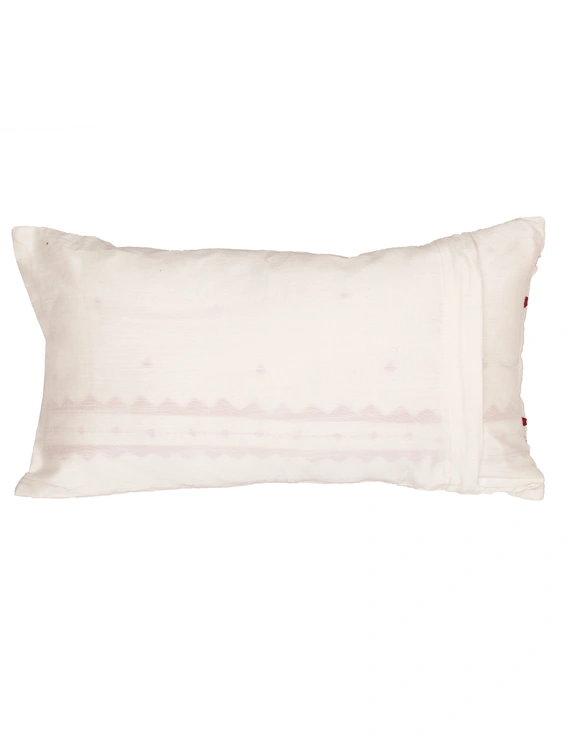 Semi Silk Hand Embroidered Cushion Covers-HCCG1-1