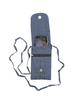 Cell phone pouch - blue  : CPK03-7-sm