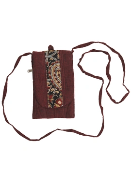 Cell phone pouch - maroon : CPK05-4-sm