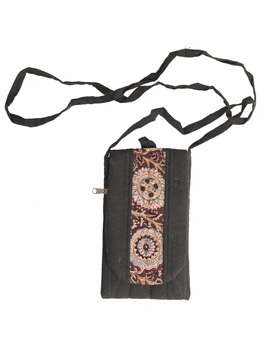 Cell phone pouch - black : CPK04-4-sm