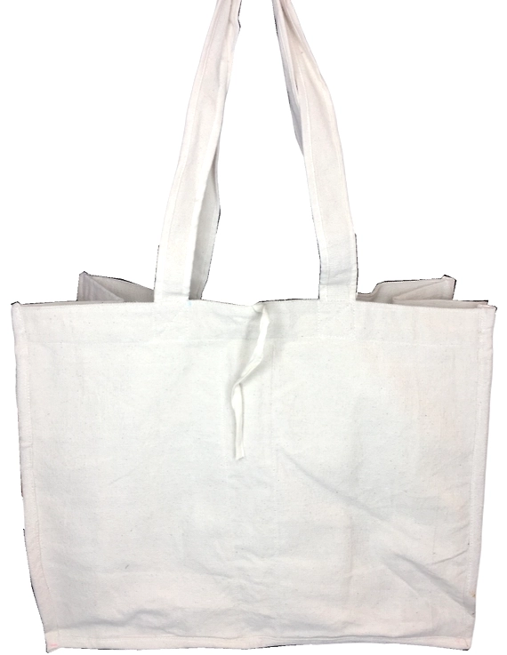 Canvas vegetable bag - white : MSV01-1