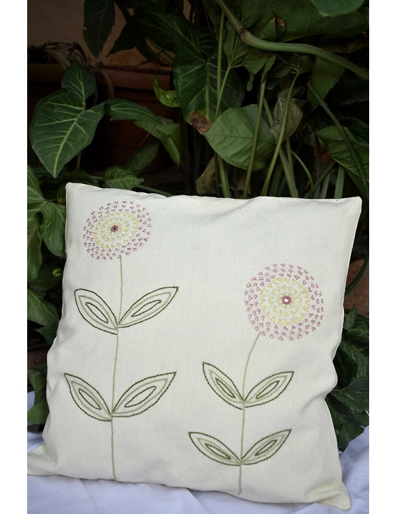 Embroidered cushion cover : HCC34-HCC34