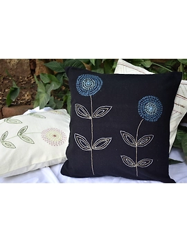 Embroidered cushion cover : HCC35-1-sm