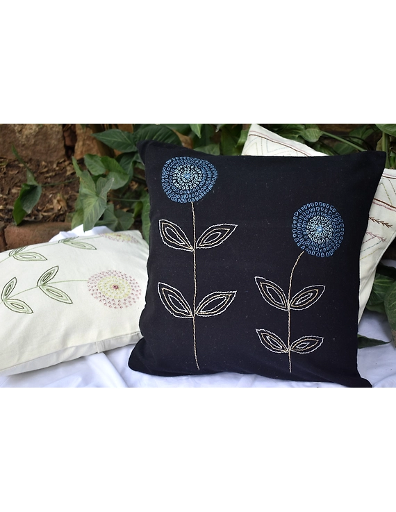 Embroidered cushion cover : HCC35-1