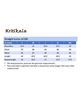 YELLOW A LINE KURTA WITH FLOWER MOTIFS ON YOKE: LK191A-M-4-sm