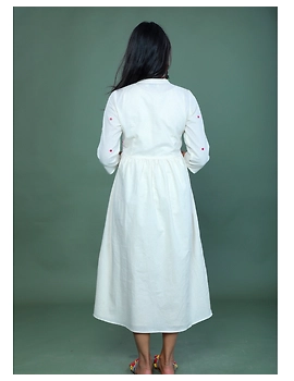 APPLIQUE WORK LONG JACKET DRESS WITH MATCHING INNER: LD710A-S-2-sm