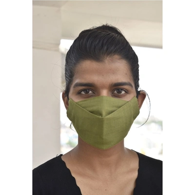 MANGALGIRI SQUARE FITTED MASKS WITH ELASTIC: MNE02