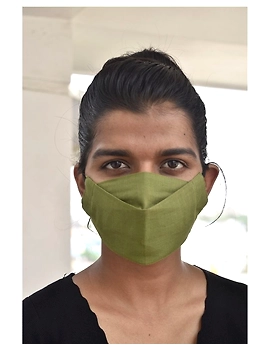 MANGALGIRI SQUARE FITTED MASKS WITH ELASTIC: MNE02-MNE02-sm