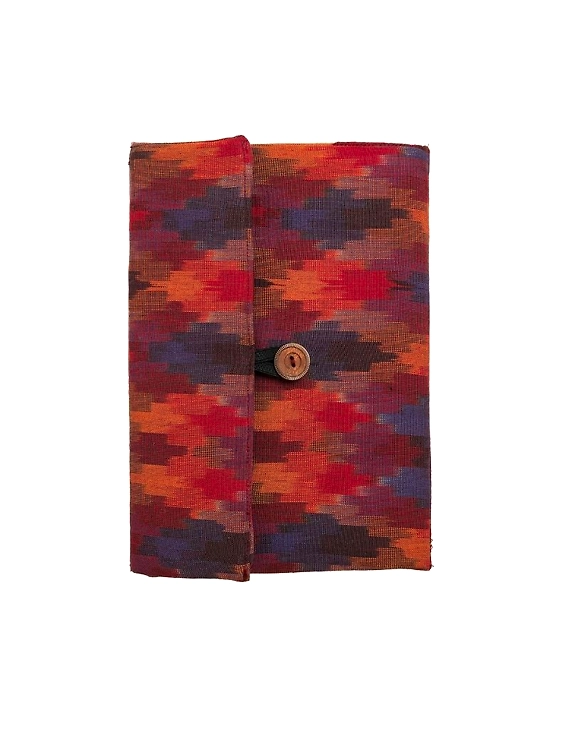 Maroon ikat tablet sleeves : LBT02-3