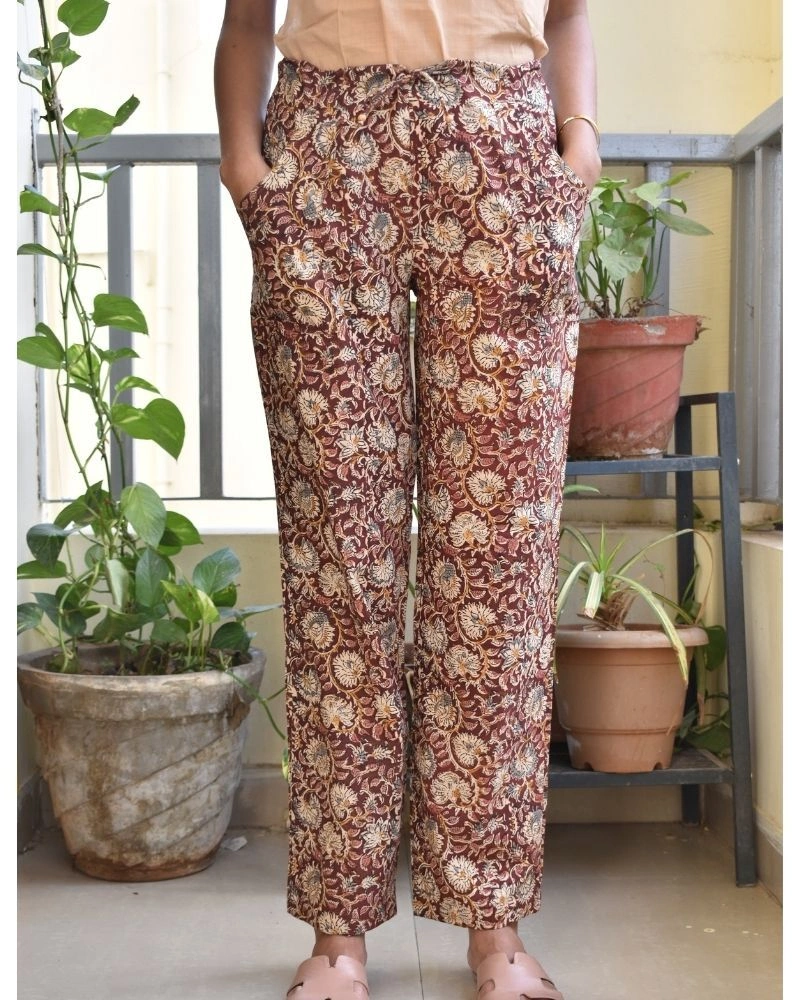 Buy Fabindia Cotton Spandex Casual Pant at Redfynd