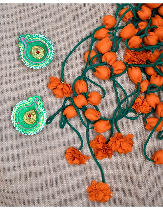 Welcome Latkan In Colourful Cotton for Home Decor : HWD05-1