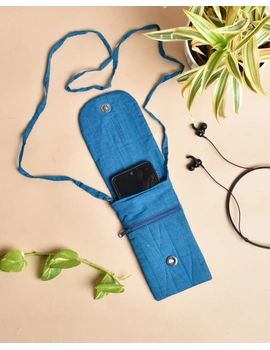 Cell phone pouch - blue  : CPK03-3-sm