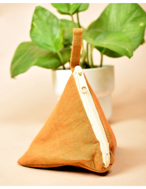 Small coin purse in cotton fabric : MSC04F-1