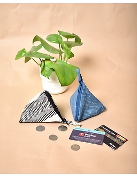 Small coin purse in cotton fabric : MSC04A-2-sm