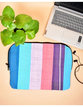 Multi colour Patchwork Laptop Sleeves /  Macbook Sleeves : LBS01A-1-sm