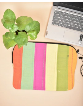Multi colour Patchwork Laptop Sleeves /  Macbook Sleeves : LBS01D-LBS01D-sm