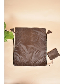 Eco-friendly Foldable Shopping Bag / Parachute Bag / Brown - MSK02AD-2-sm