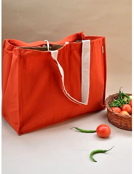 Canvas vegetable bag - orange : MSV02D-MSV02D-sm