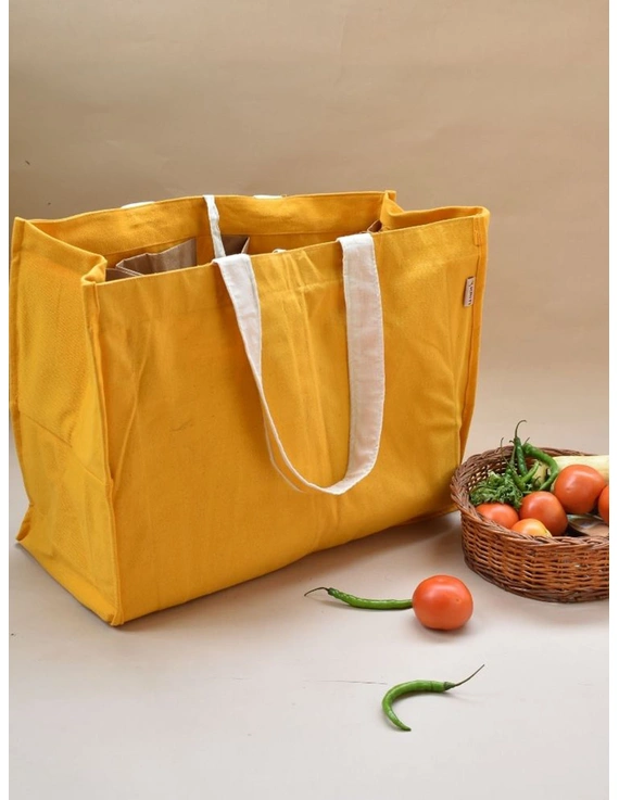 Canvas vegetable bag - yellow : MSV03D-MSV03D