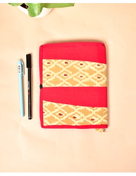 Reusable diary sleeve with diary - red : STJ01-Ruled-2-sm