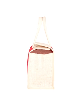 RED JUTE LUNCH BAG: MSL01D-2-sm