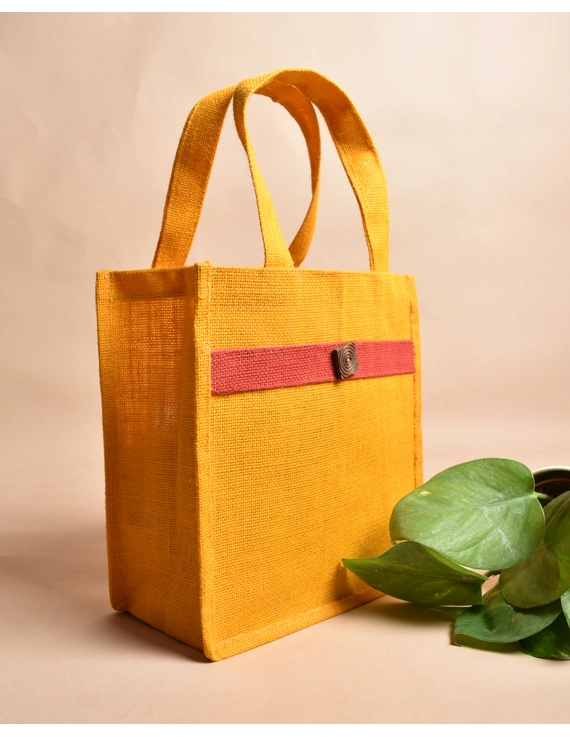 Jute lunch bag or jute gift bag : MSJ04D-3