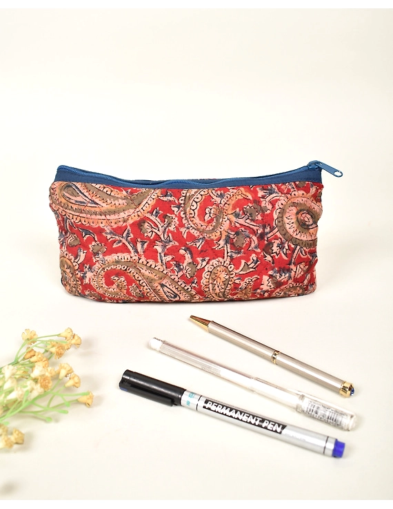 Kalamkari pencil pouch (assorted) (Pack of 10): PPK03E-1
