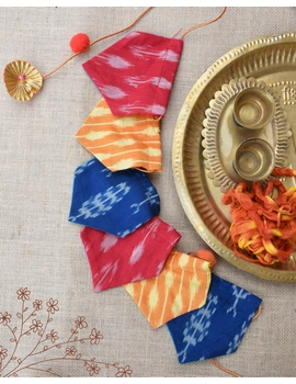 Ikat Toran Or Bunting Decoration For Walls And Doors (Pack of 10): HWD03E-HWD03E-sm