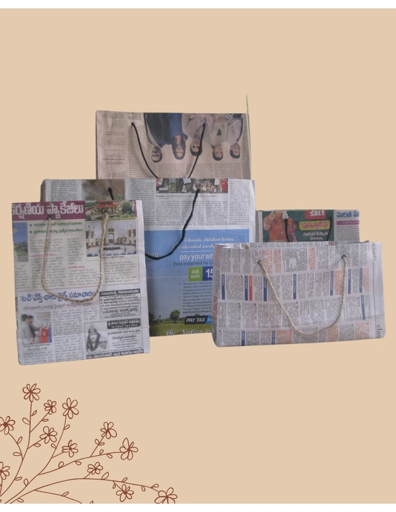 Newspaper bags 10&quot; X 14&quot; pack of 10 - MSN01E-MSN01E